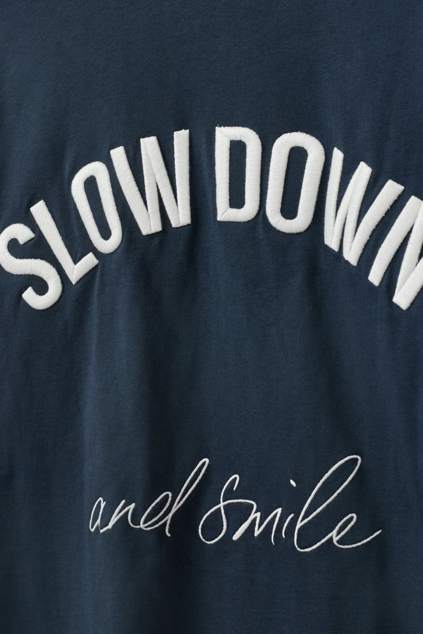 VERA T-SHIRT - NAVY BLUE