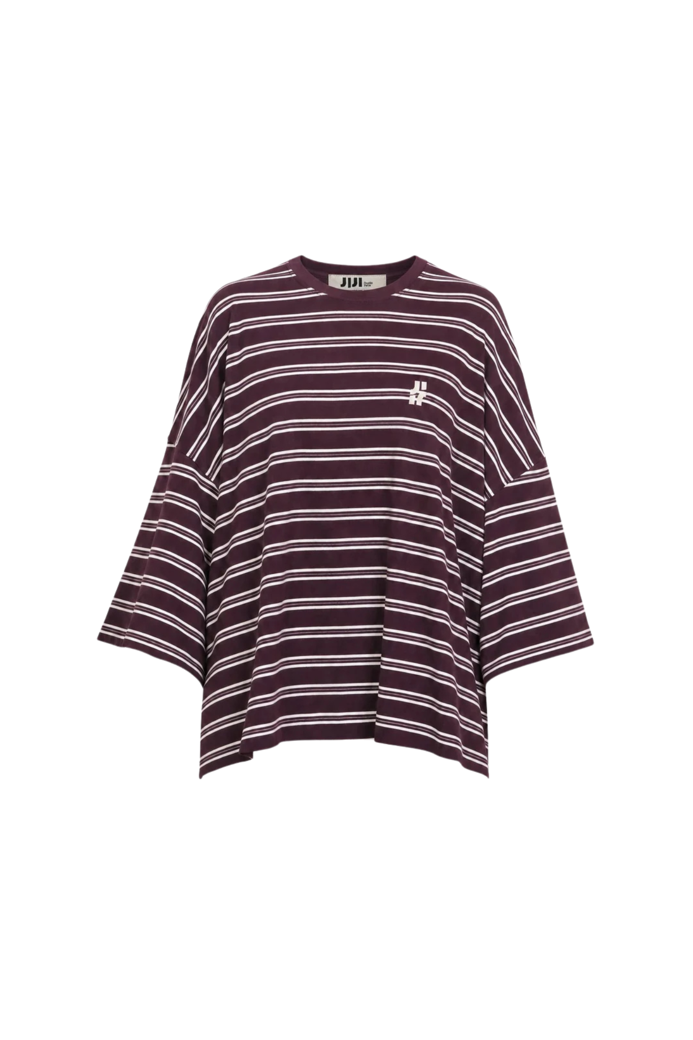 LUC TOP - AUBERGINE