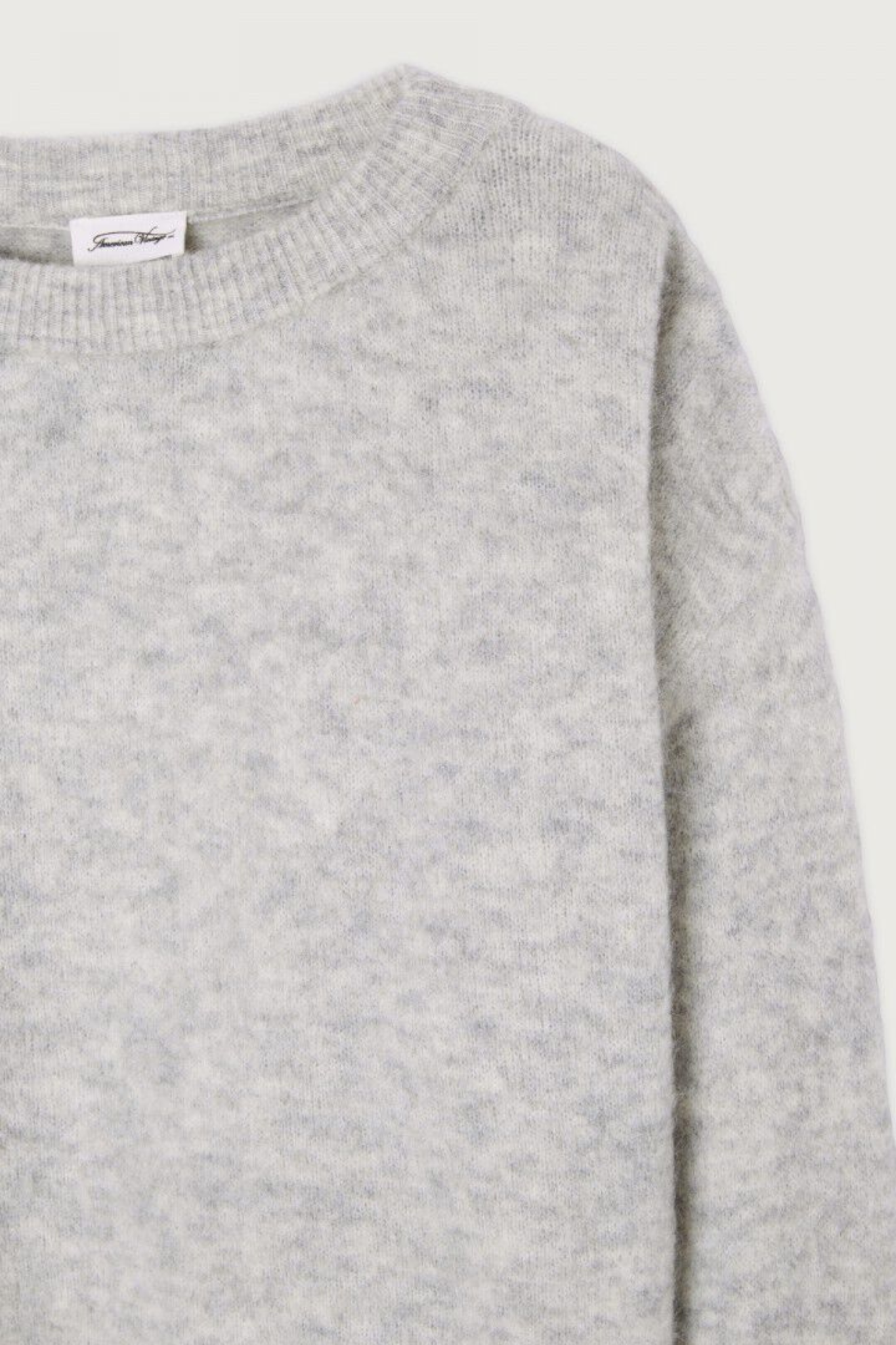VITOW KNIT - LIGHT GREY MELANGE
