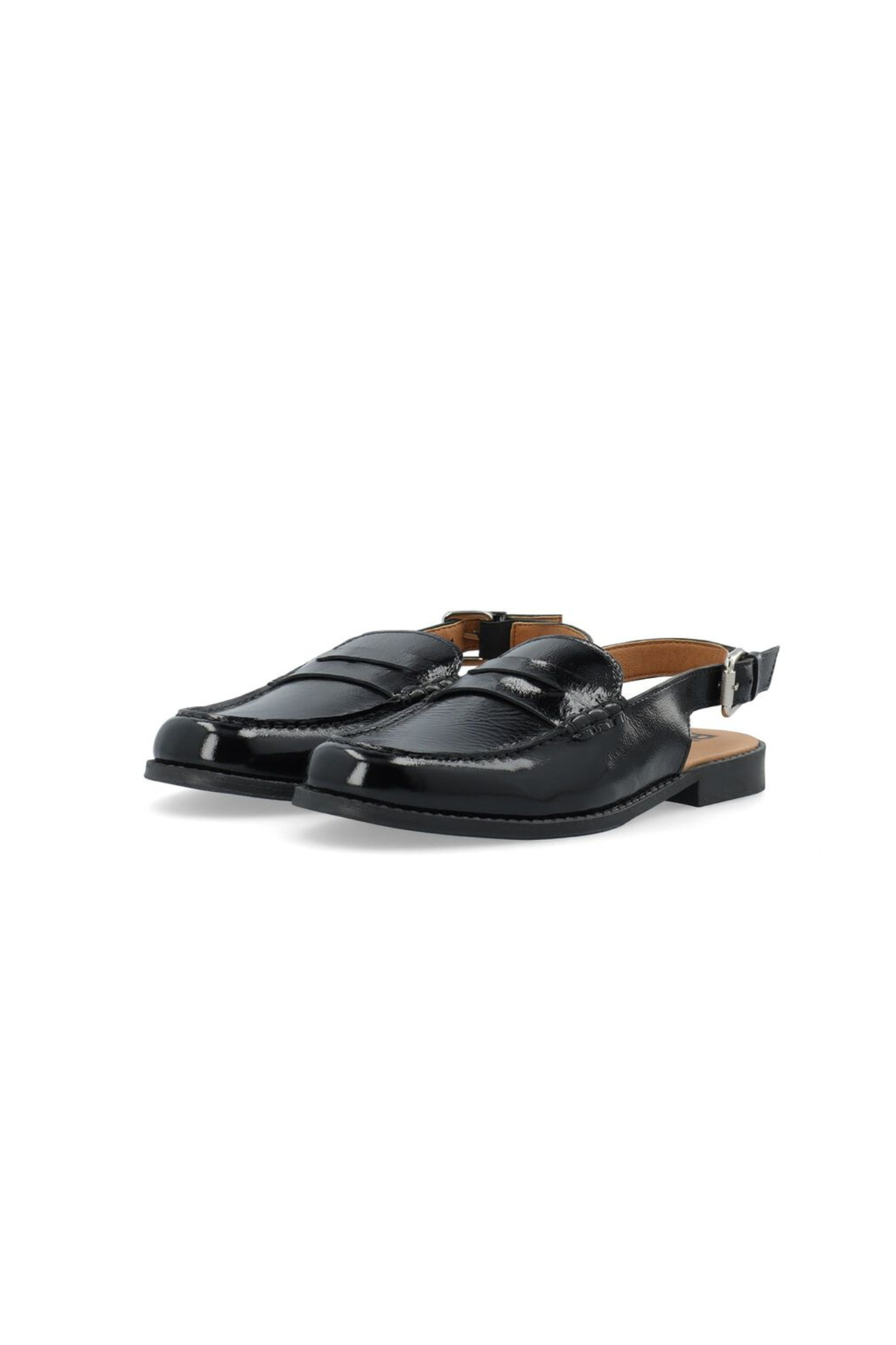POP SLINGBACK LOAFER NAPPALAK SHOES - BLACK