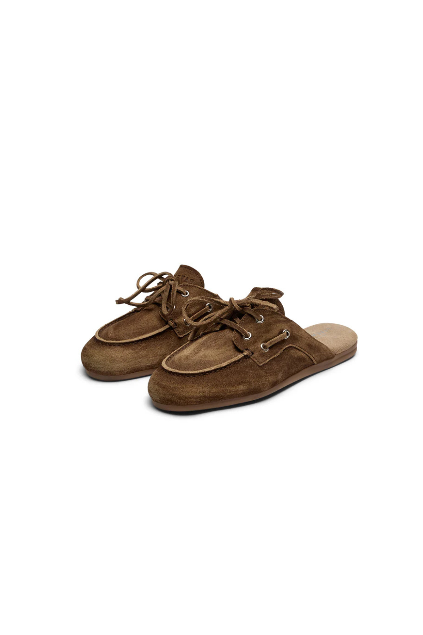 YASMA SHOES - BROWN SUEDE
