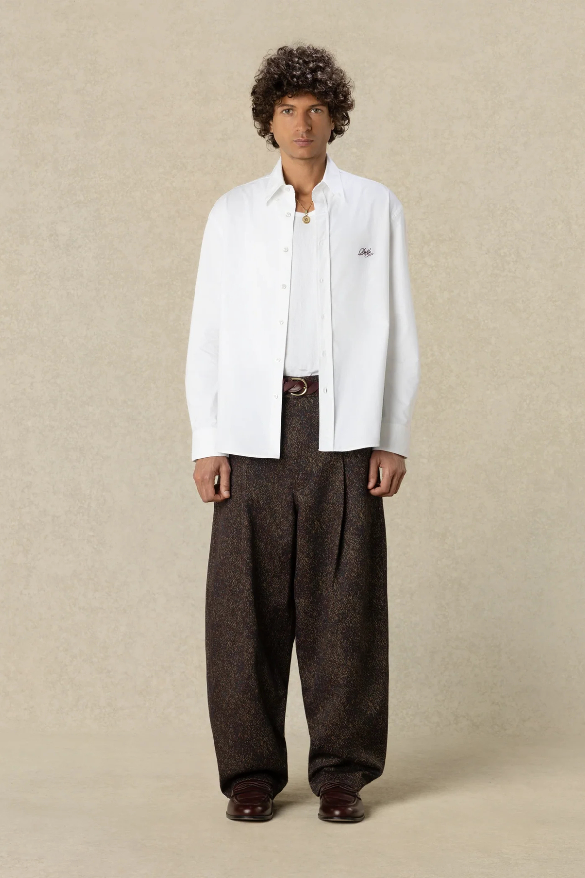EFFEN BOXY SHIRT - WIT