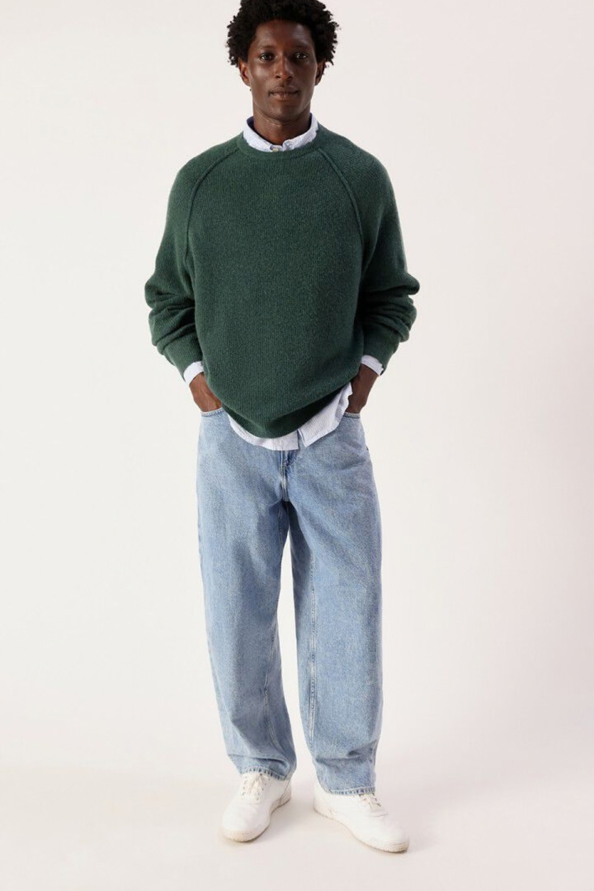DAMSVILLE SWEATER MEN - CEDRE CHINE