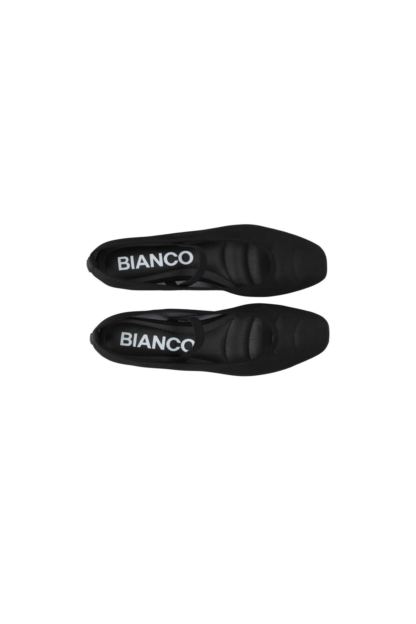 LILJA MESH BALLERINA SHOES - BLACK