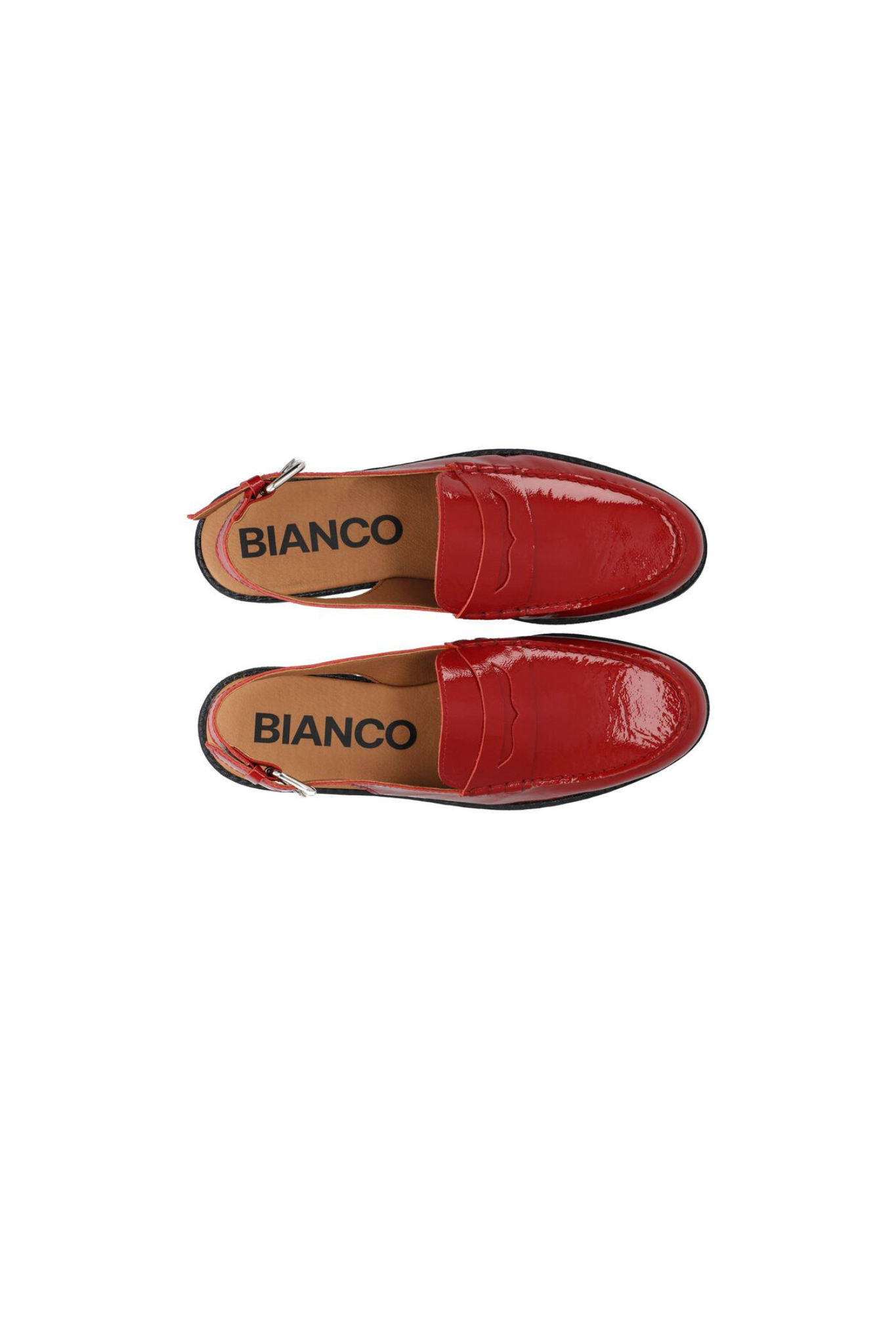 POP SLINGBACK LOAFER NAPPALAK SHOES - RED