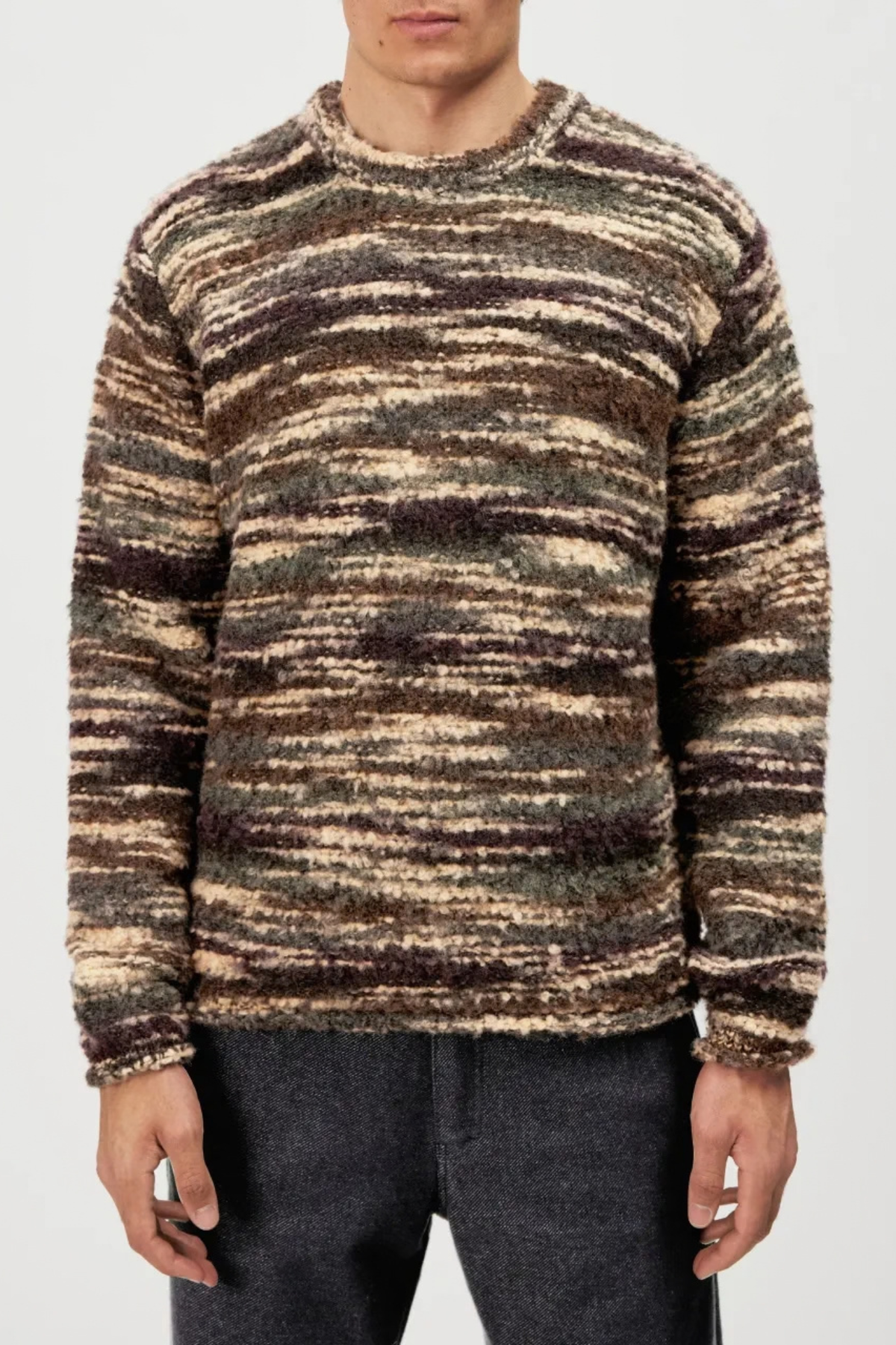 LEANDO KNITWEAR - BROWN