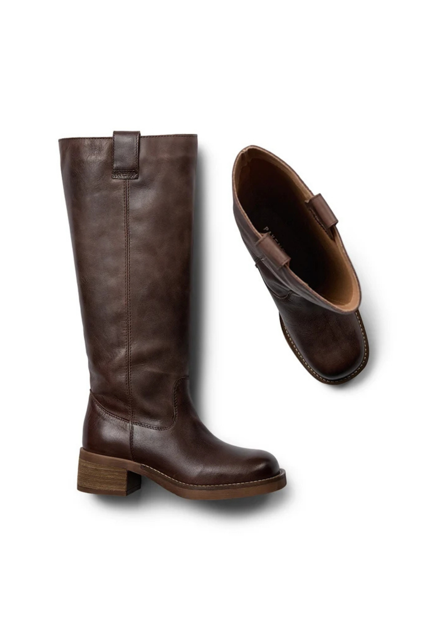 ANNIKA VINTAGE BOOTS - LEATHER BROWN
