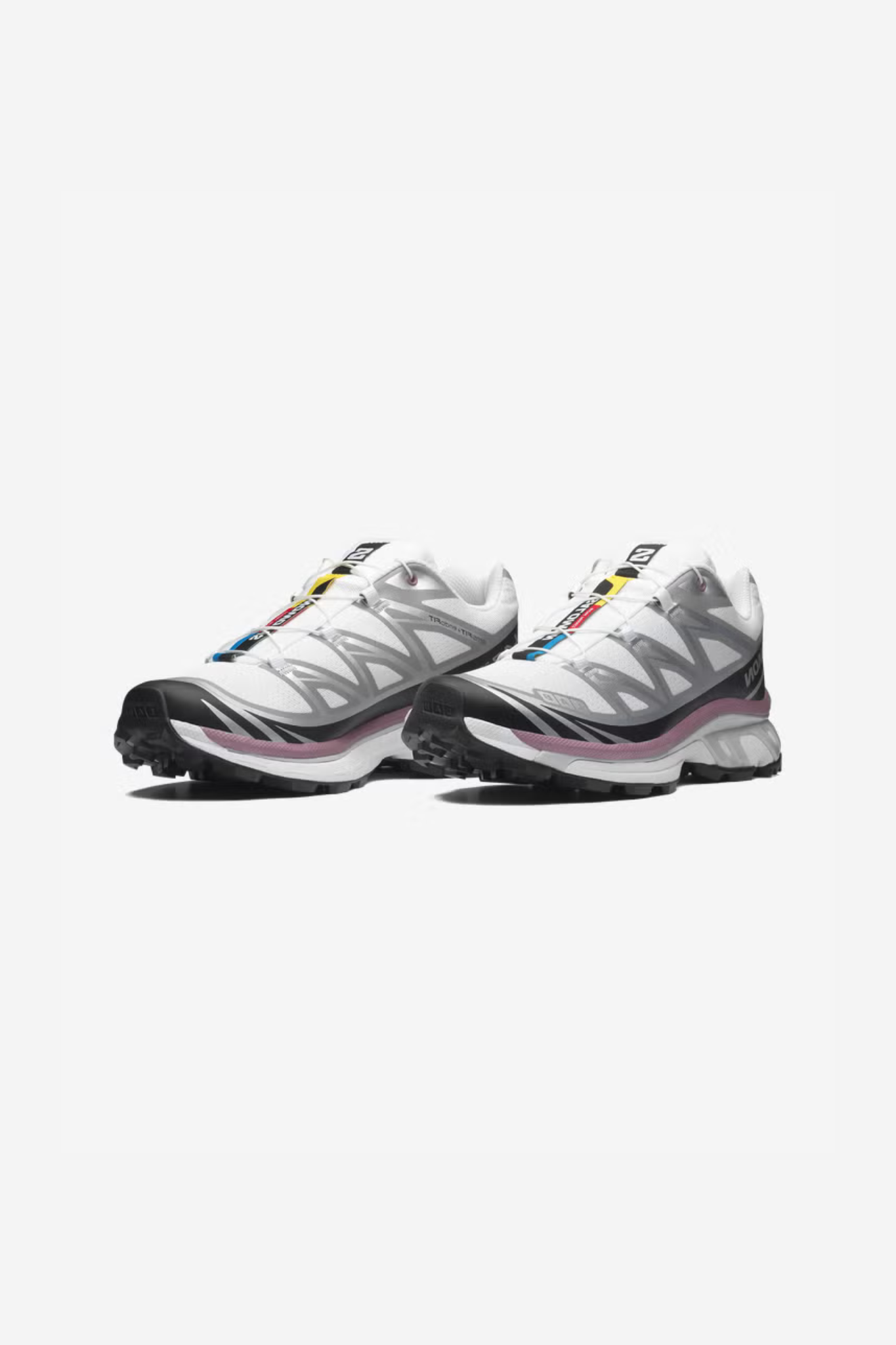 XT-6 WOMEN SNEAKERS - WHITE/BLACK/DUSKY ORCHID