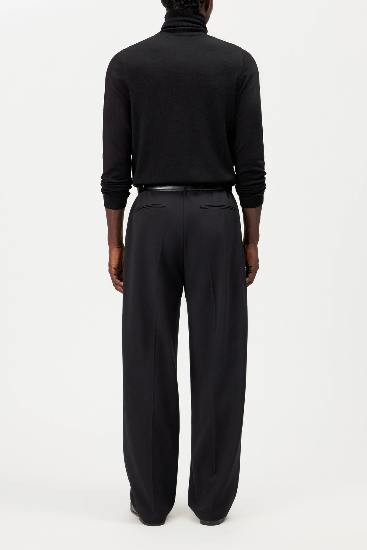 RIKKAD TROUSERS - BLACK
