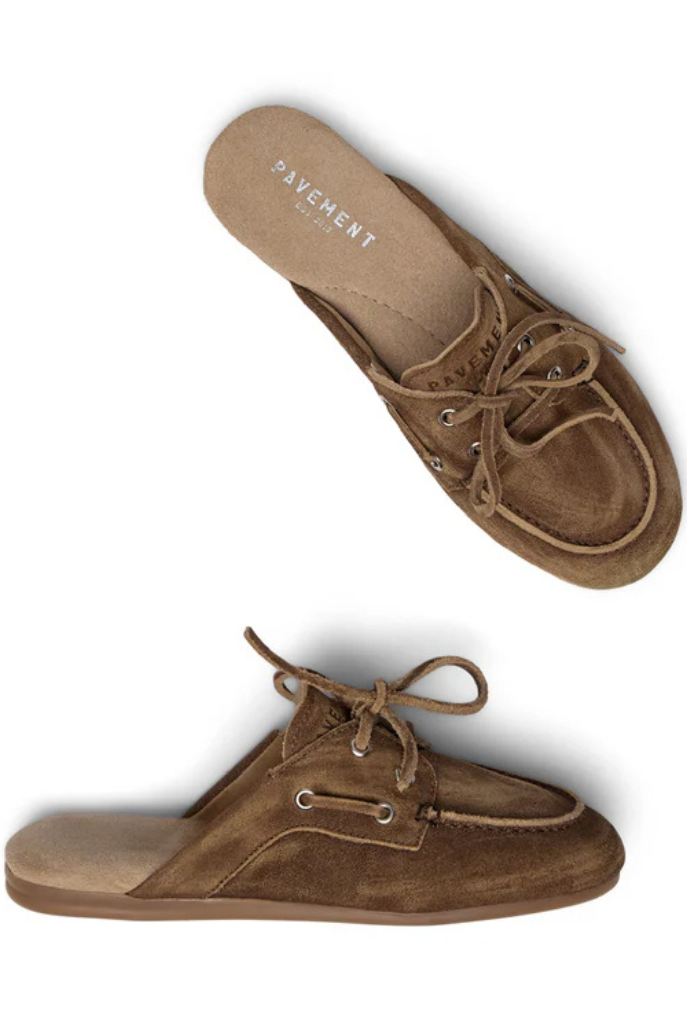 YASMA SHOES - BROWN SUEDE