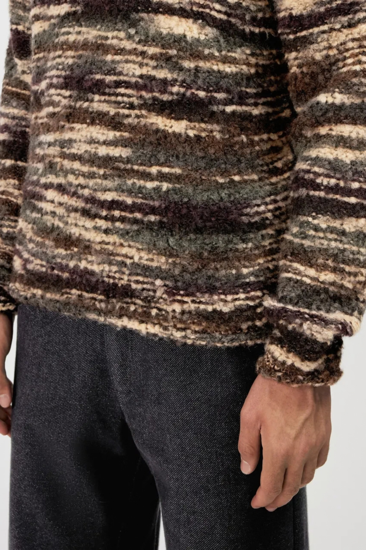 LEANDO KNITWEAR - BROWN