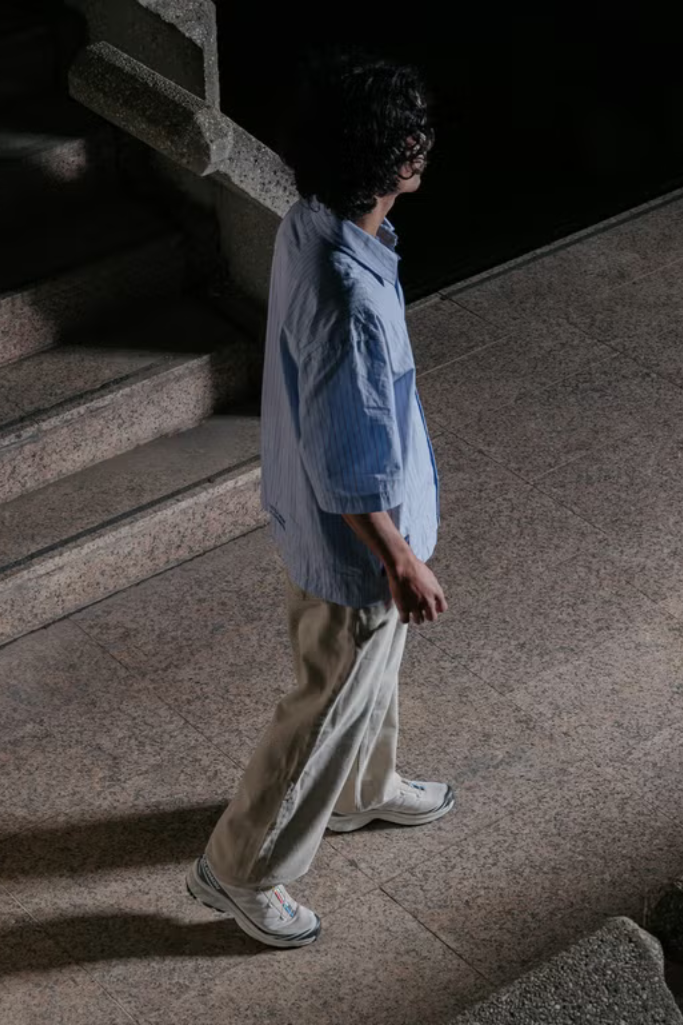 XT-6 MEN SNEAKERS - RAINY DAY/BLACK/WHITE