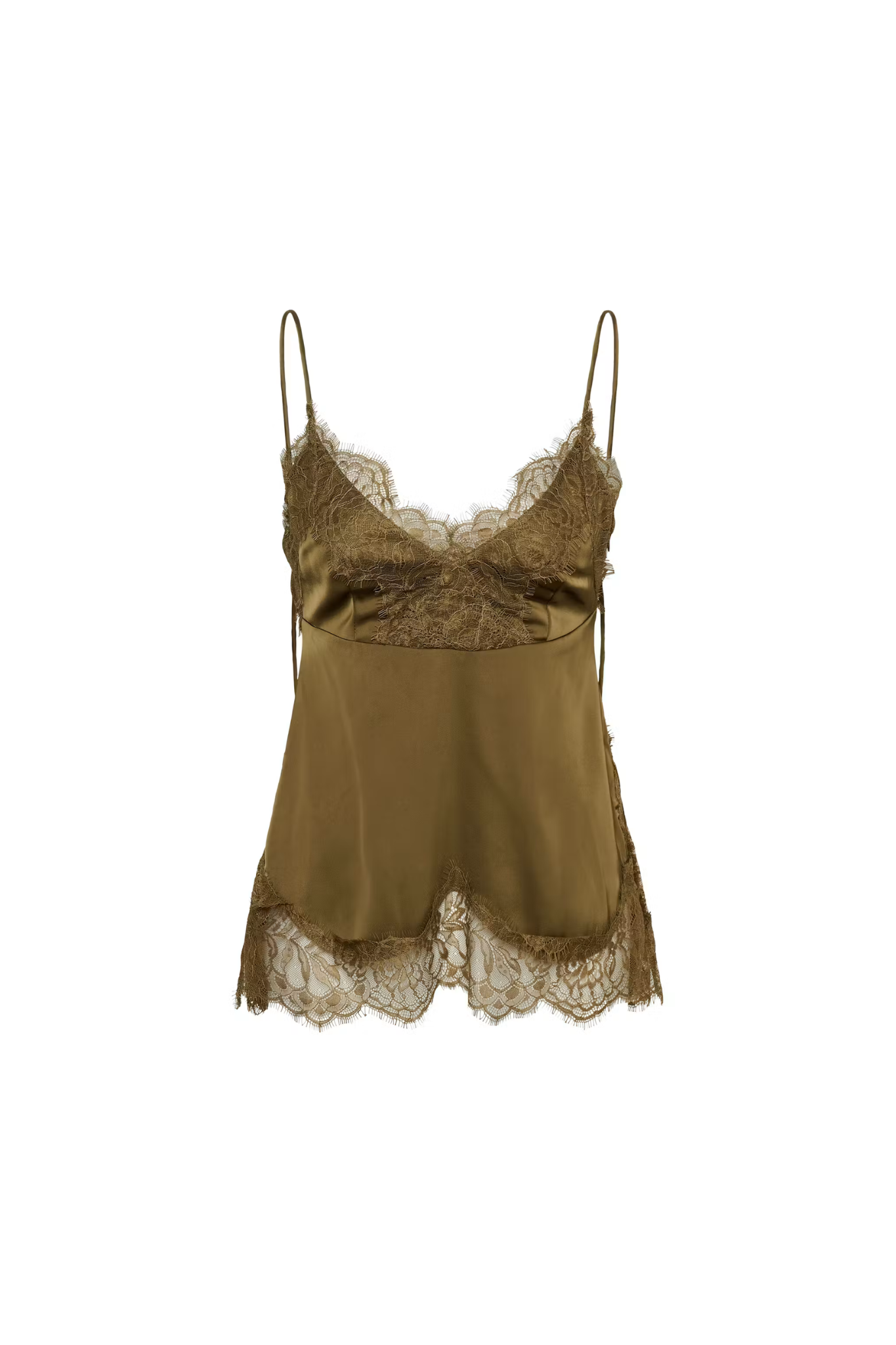 LALOU TOP - MILITARY OLIVE/GREEN