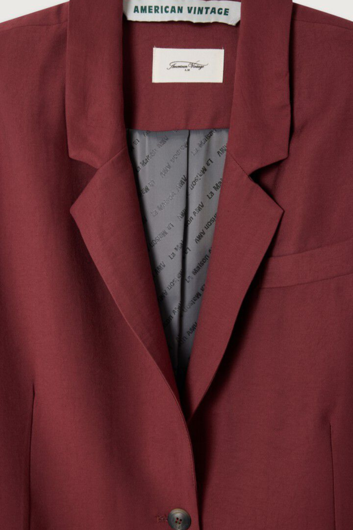 LANOW BLAZER - CHERRY TREE