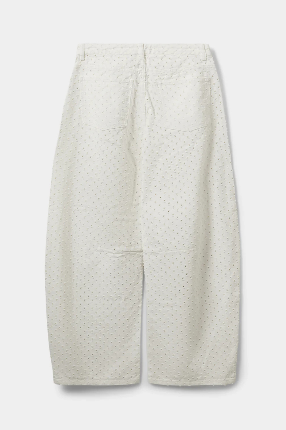 TOMAR BARREL SHAPE JEANS - OFF WHITE