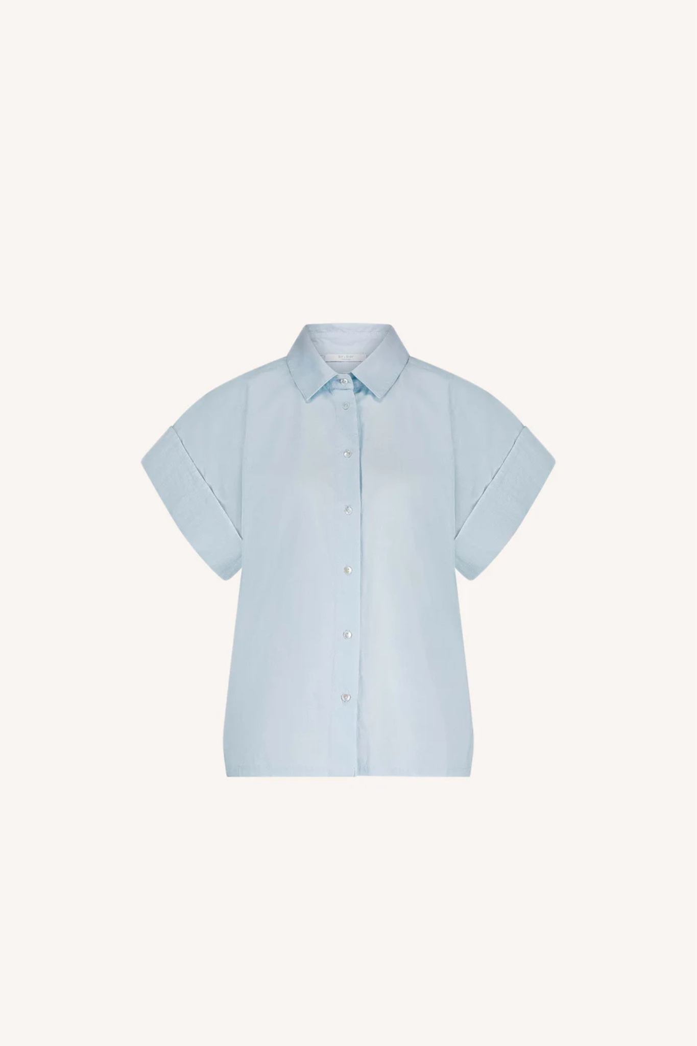 PIXIE CHAMBRAY BLOUSE - LIGHT BLUE