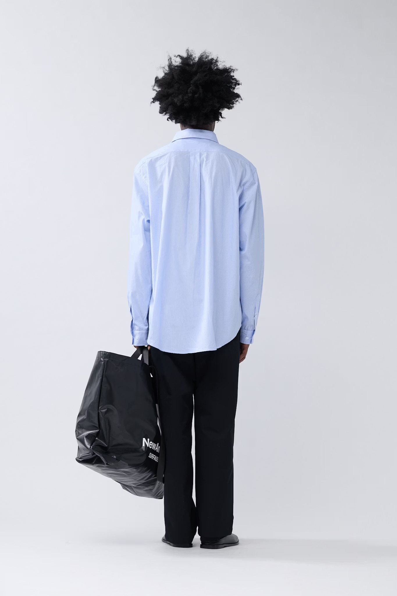 BEACH SHIRT - BLUE/WHITE