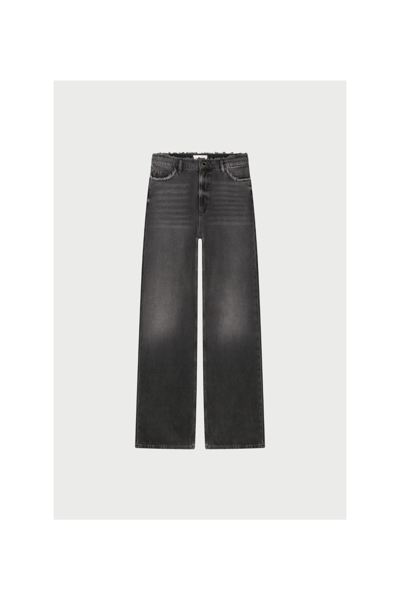 ZOE BOYFRIEND EXTRA-HIGH RISE JEANS - WASHED BLACK