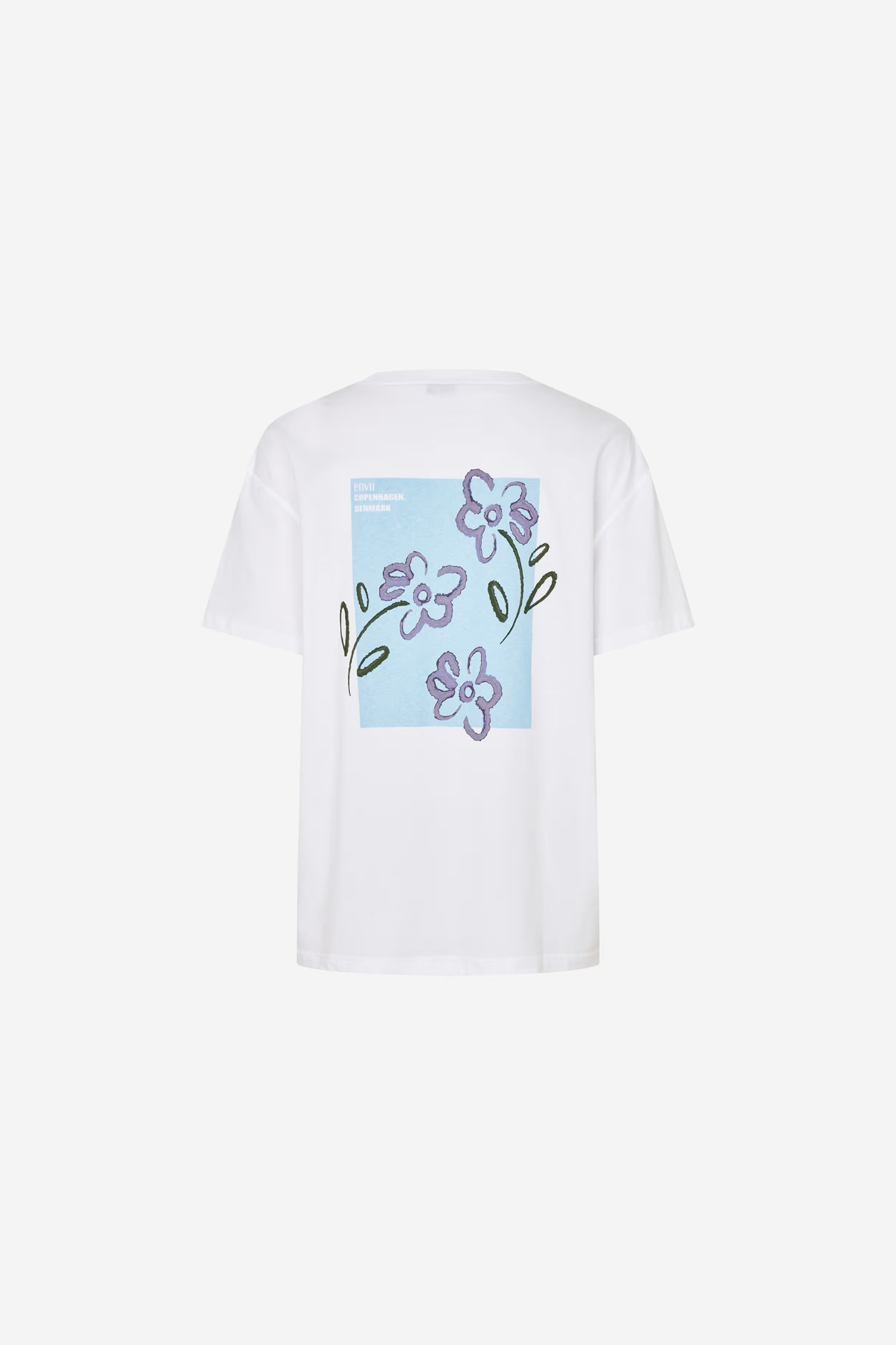 KULLA SS T-SHIRT - FLOWER DAYBREAK
