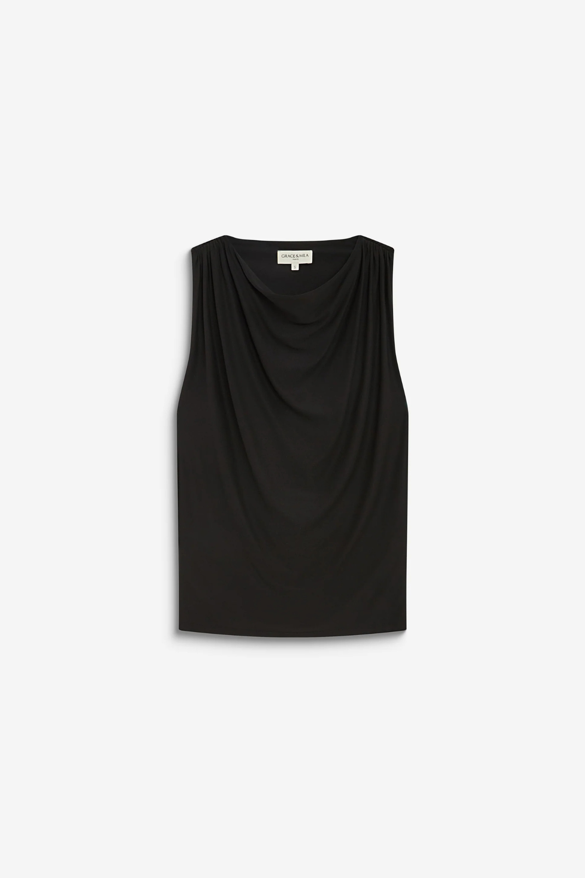 BUNNY TOP - ZWART