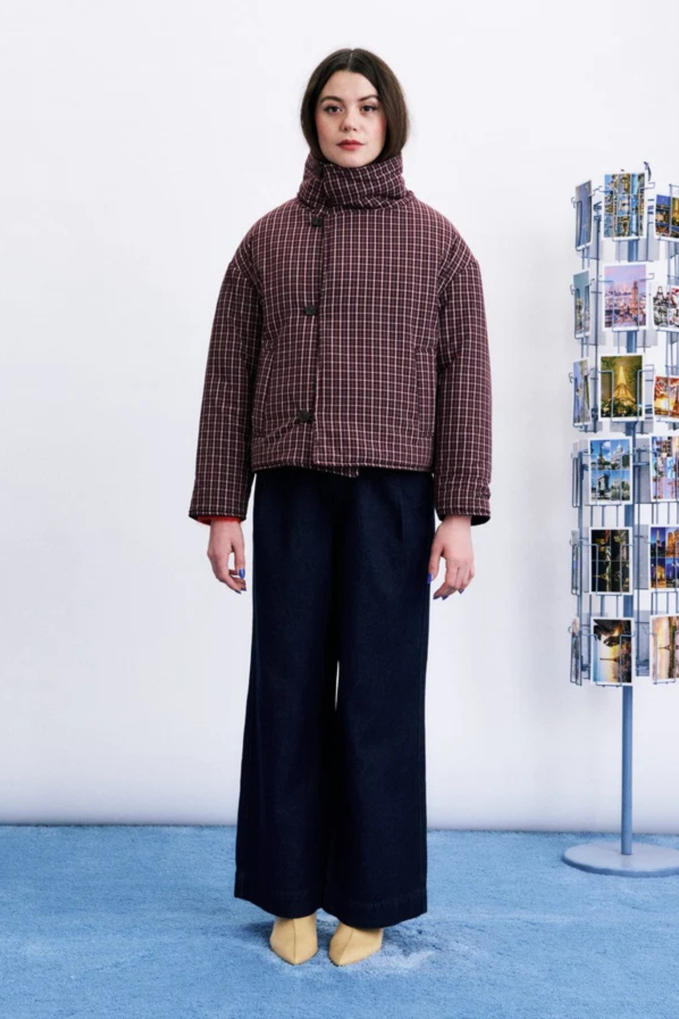 GIONA PUFFER JACKET - CHOCOLAT