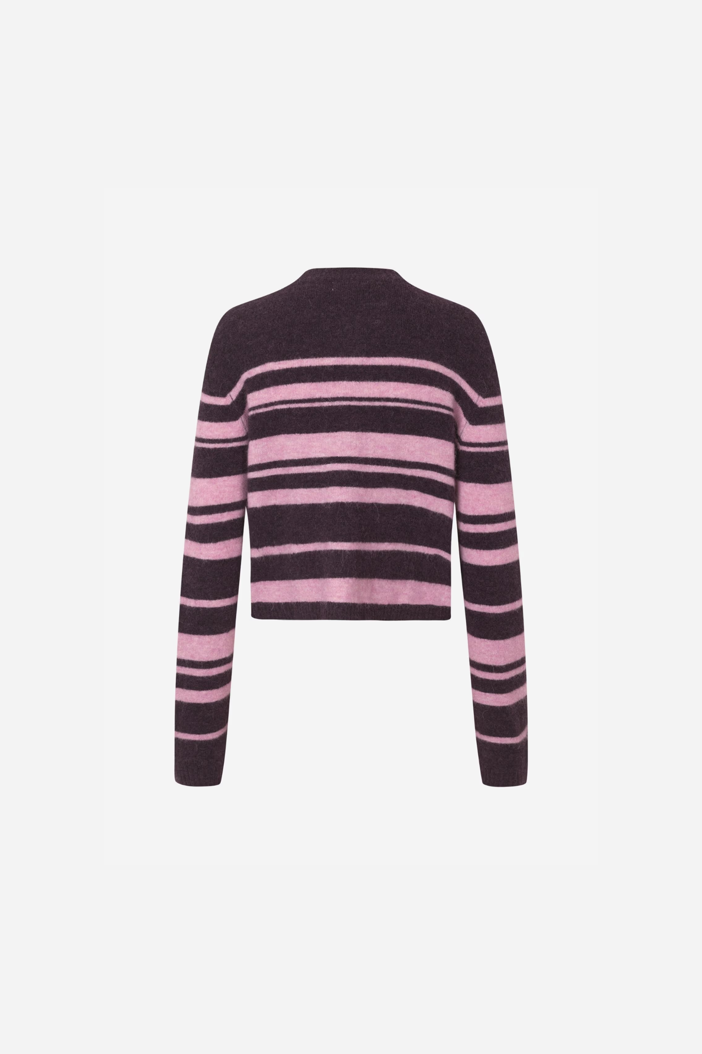 ADA LS CARDIGAN ST - BEGONIA STRIPE