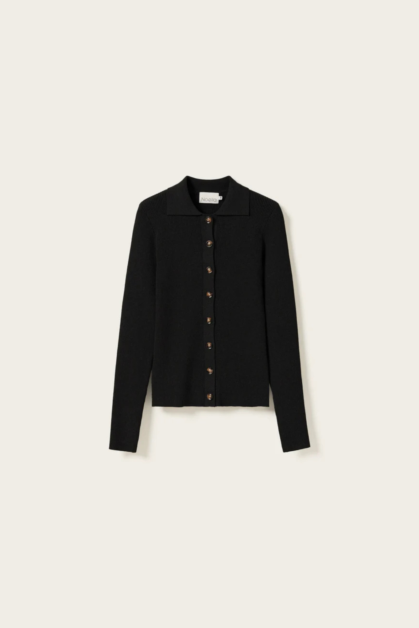 LIVANNA KNIT CARDIGAN - BLACK