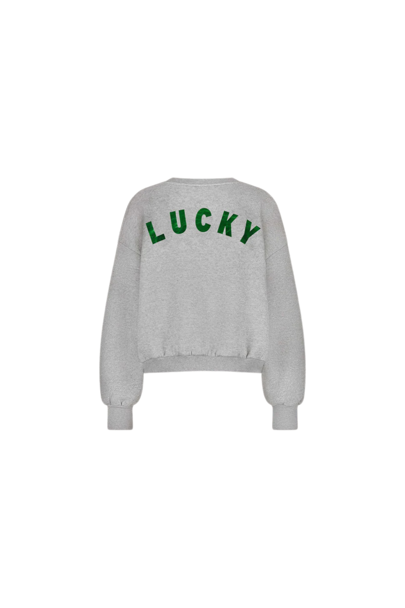 BIBI LUCKY CURVE SWEATER - GREY MELEE