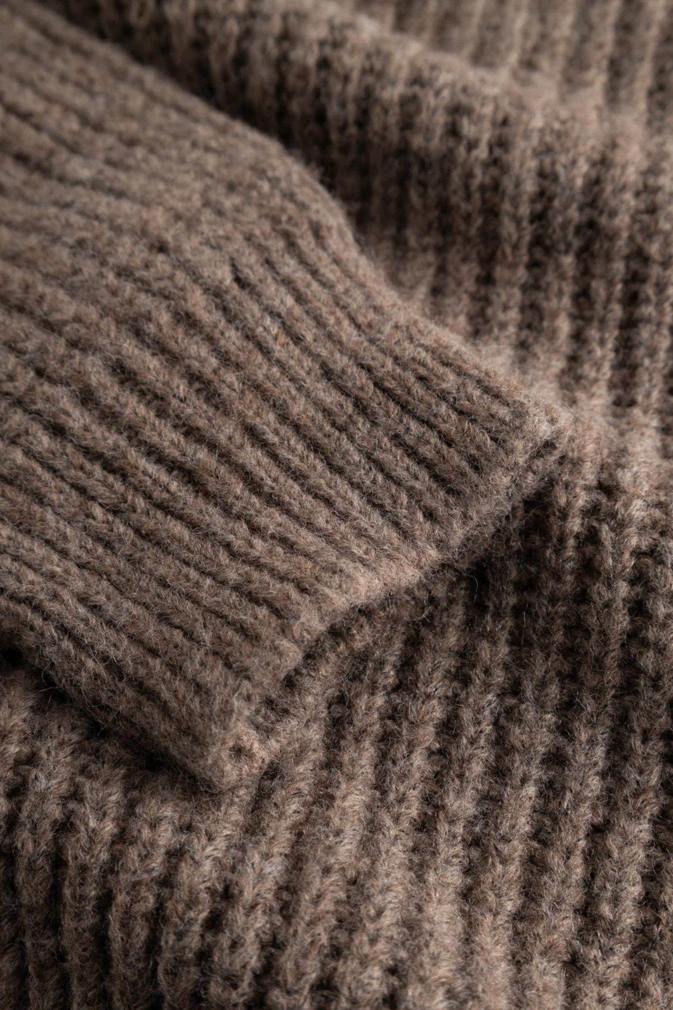 LESIA KNIT - TIMBER WOLF MELANGE