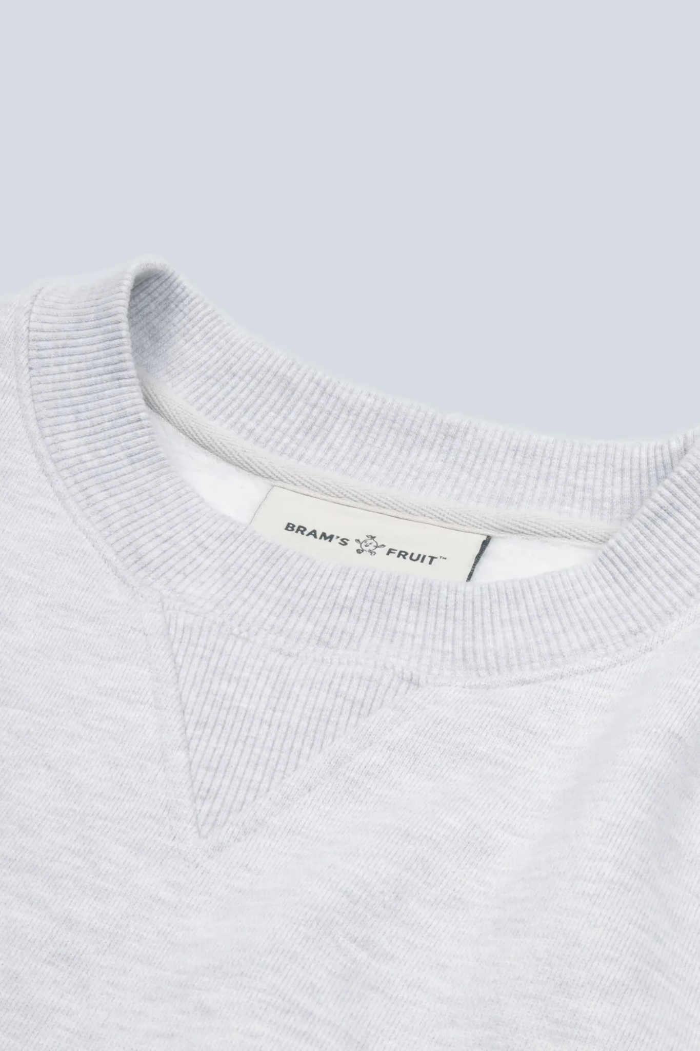 CUT & SEW "F*CK OFF I'M GARDENING" CREWNECK - GREY MELANGE