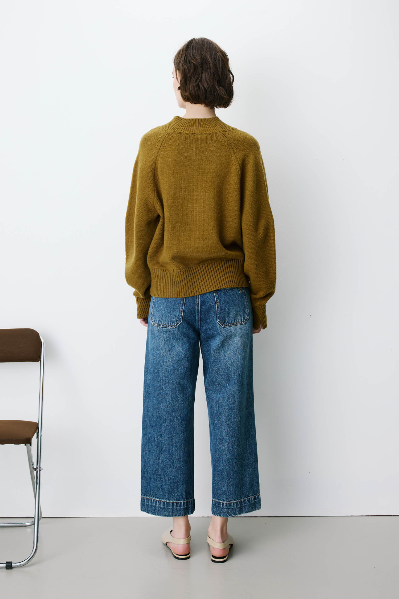 ALDEN PULLOVER - OLIVE