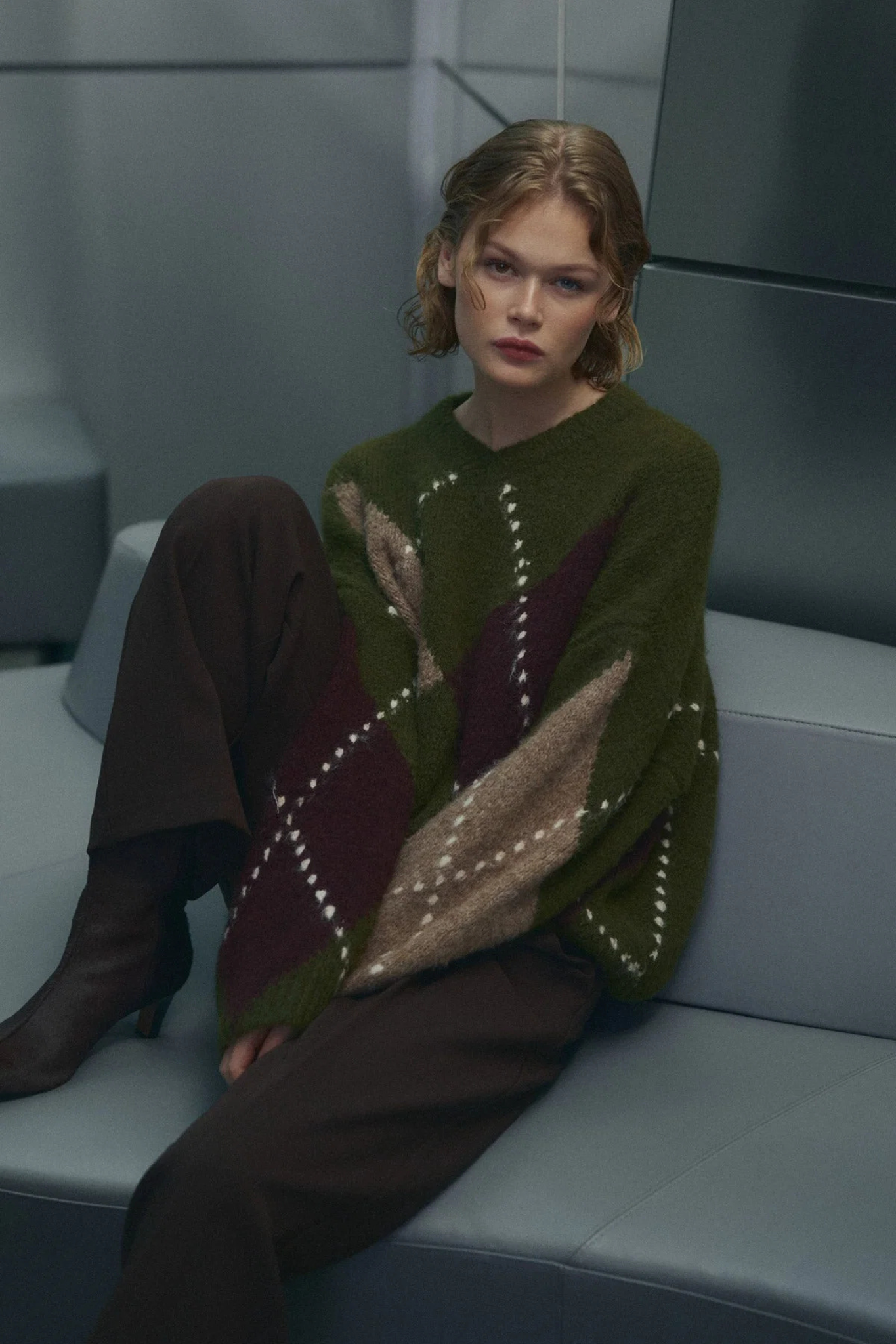 LAI KNIT - AVOCADO GREEN MIX