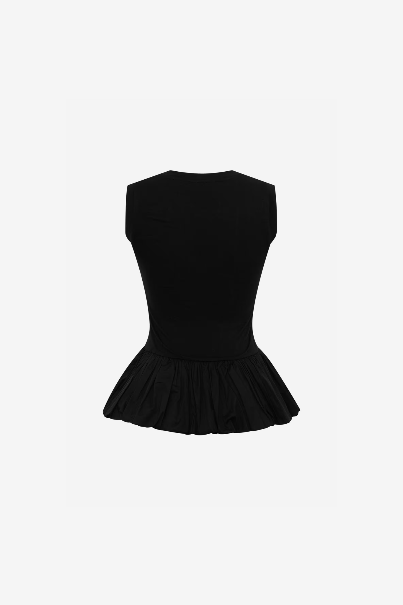 ALINA V-N TOP - BLACK