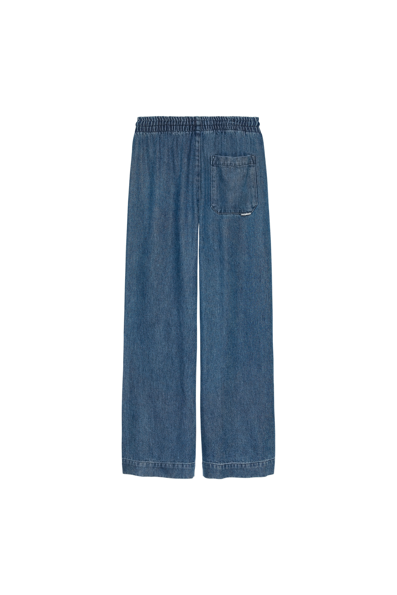 DENIM JOGGER PANTS - BLUE