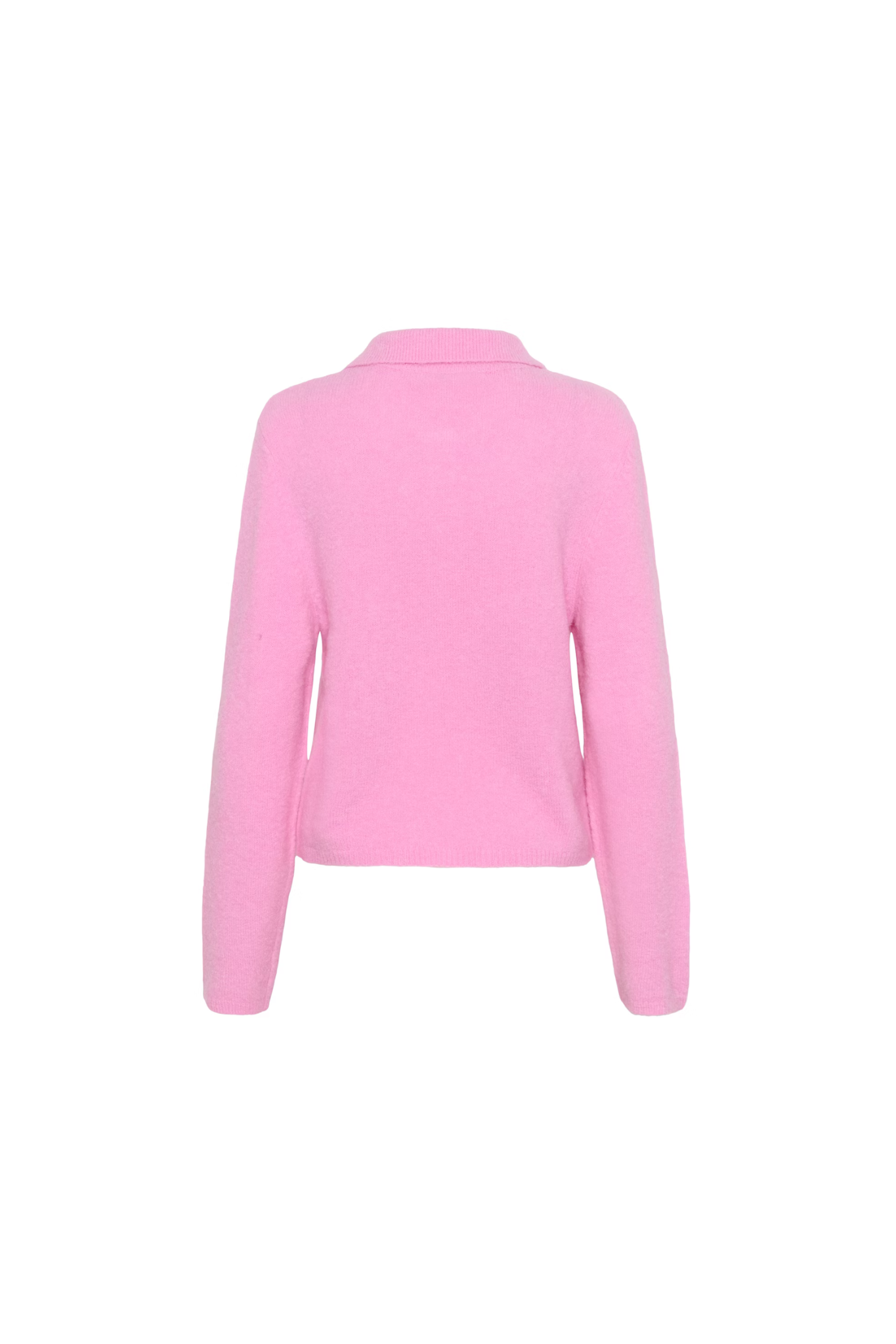 ALPHA POLO PULLOVER - BEGONIA MELANGE