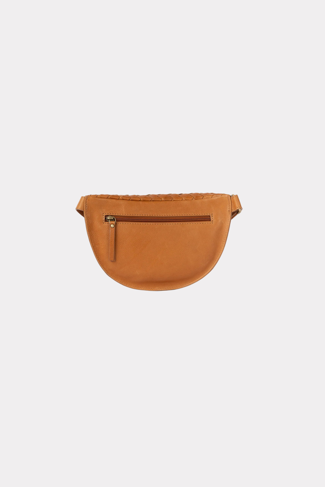 RAY BUMBAG - WILD OAK WOVEN SOFT GRAIN LEATHER