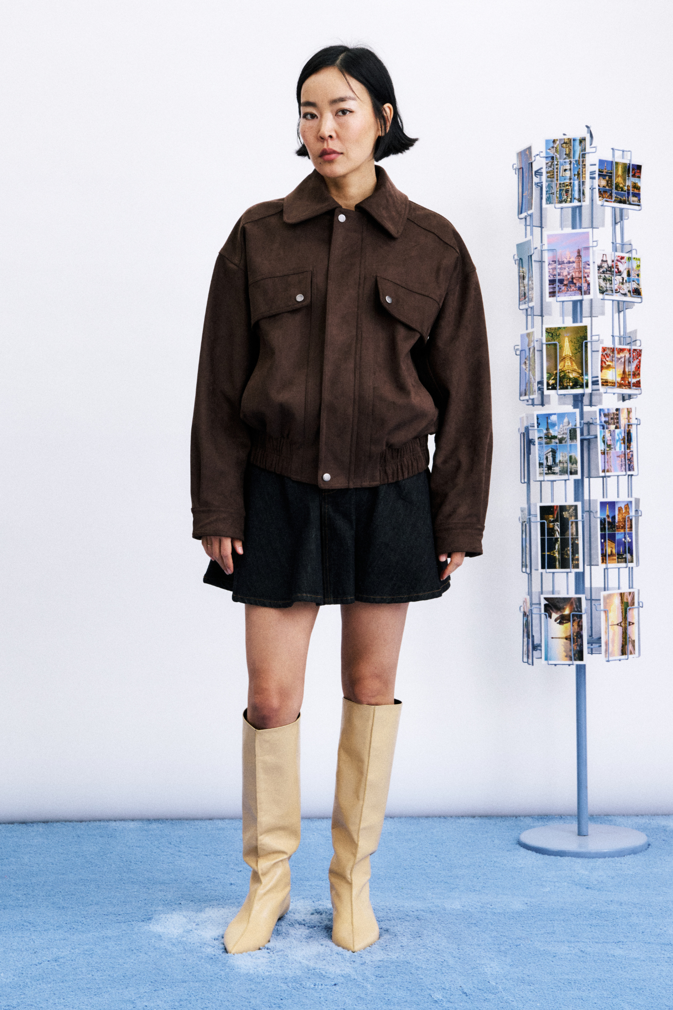 FOXTON VESTE - CHOCOLAT