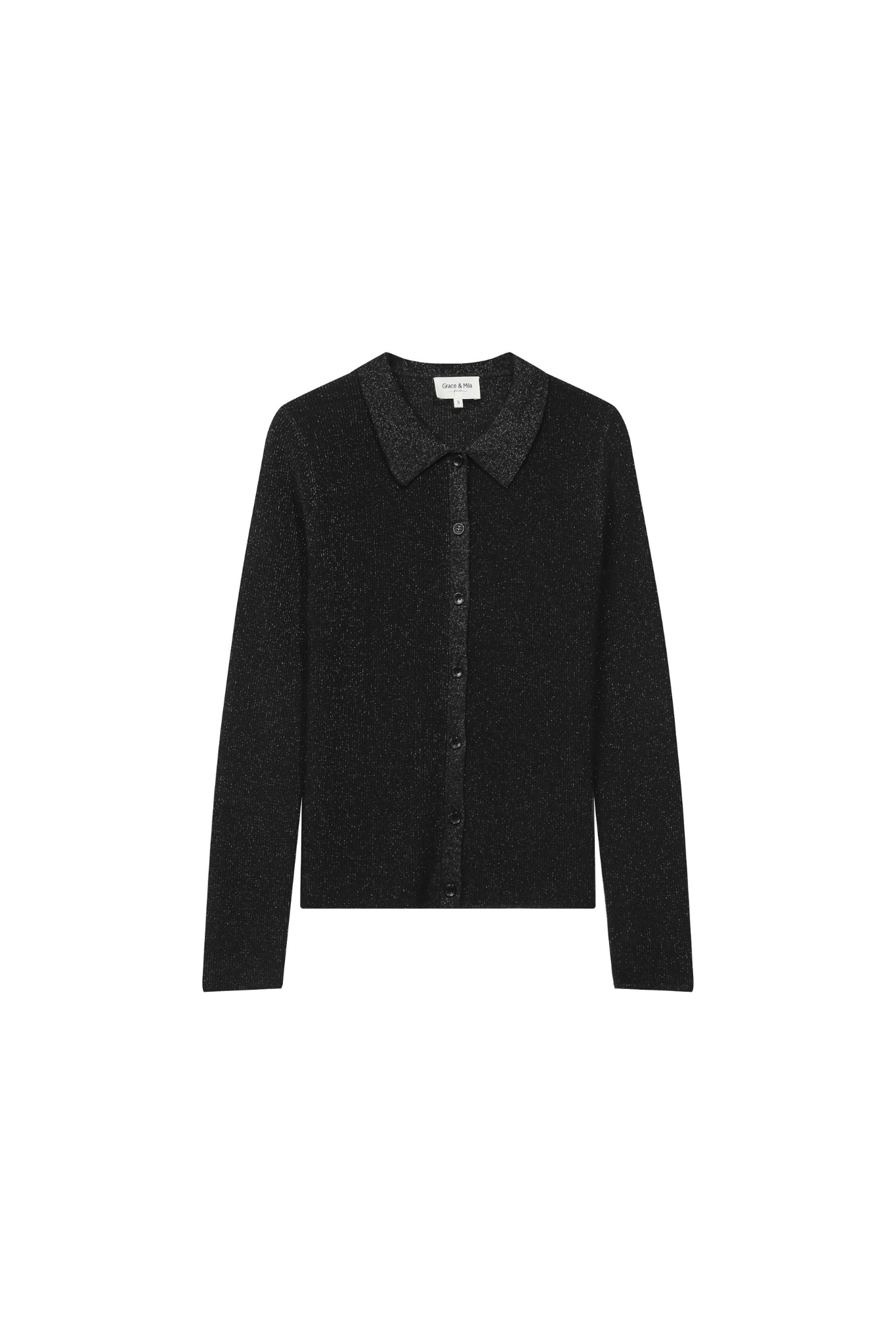 TELLER CARDIGAN - BLACK