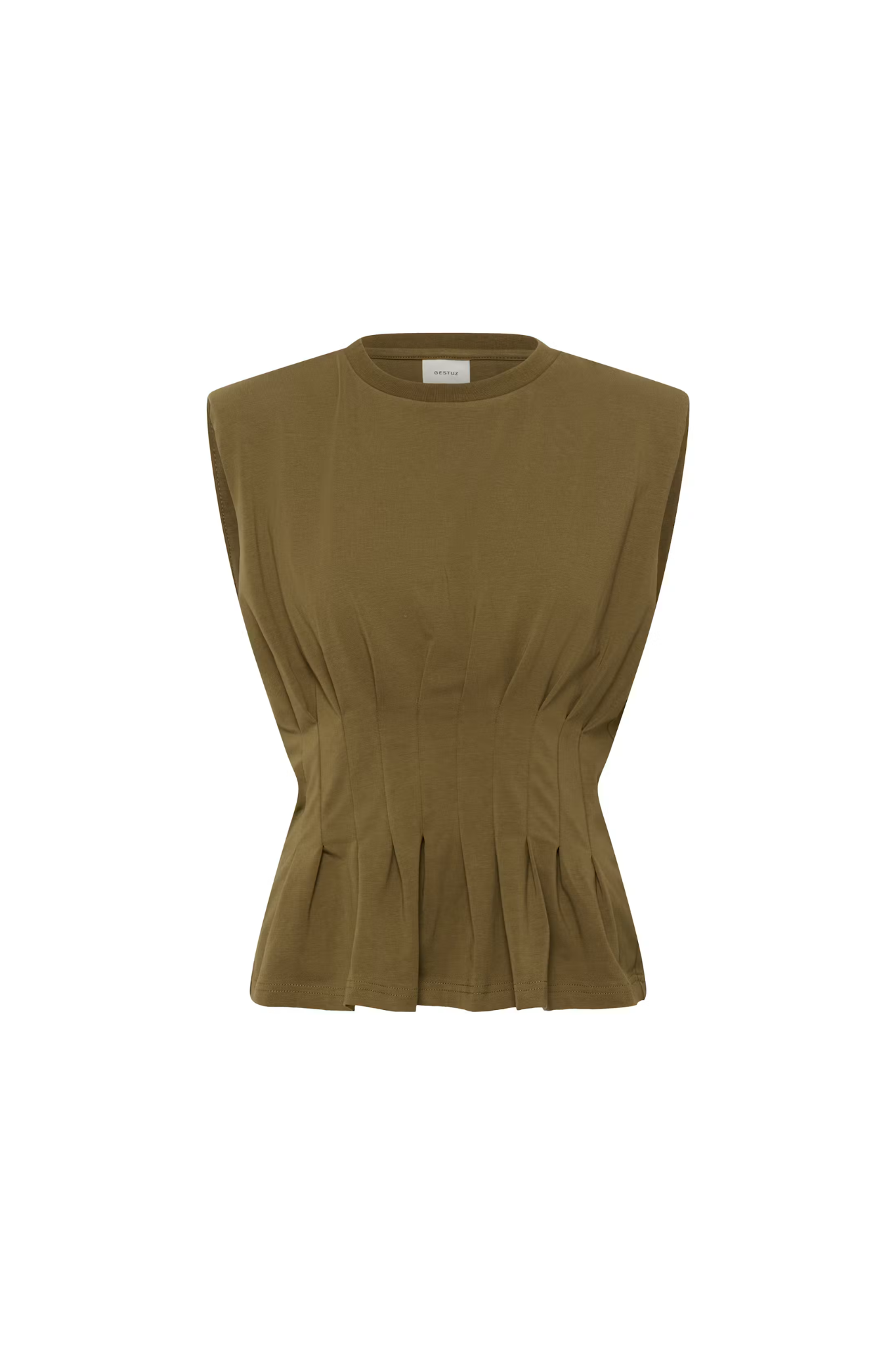 INEZ LS TOP - MILITARY OLIVE/GREEN