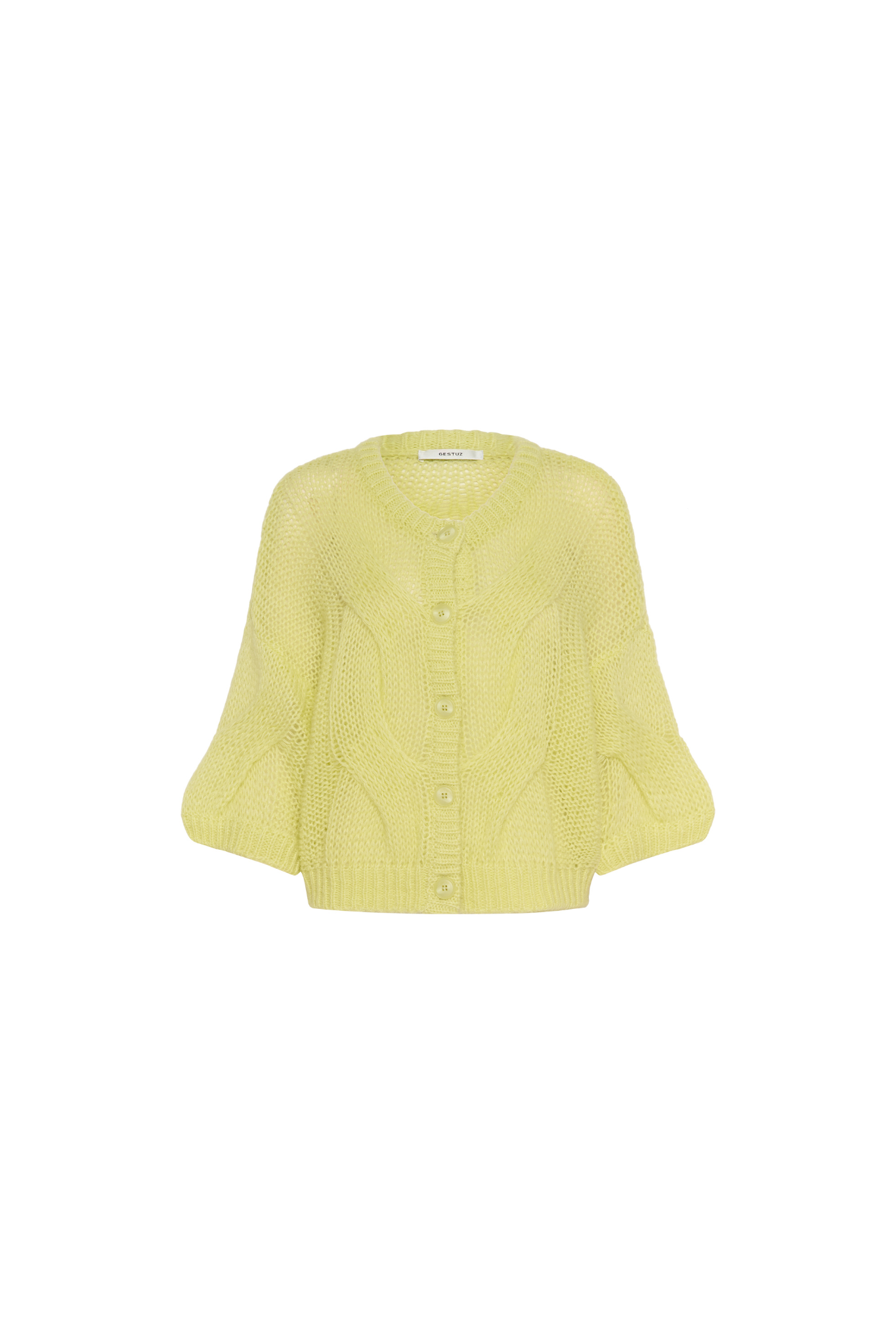 ZENIA CARDIGAN - LUMINARY GREEN