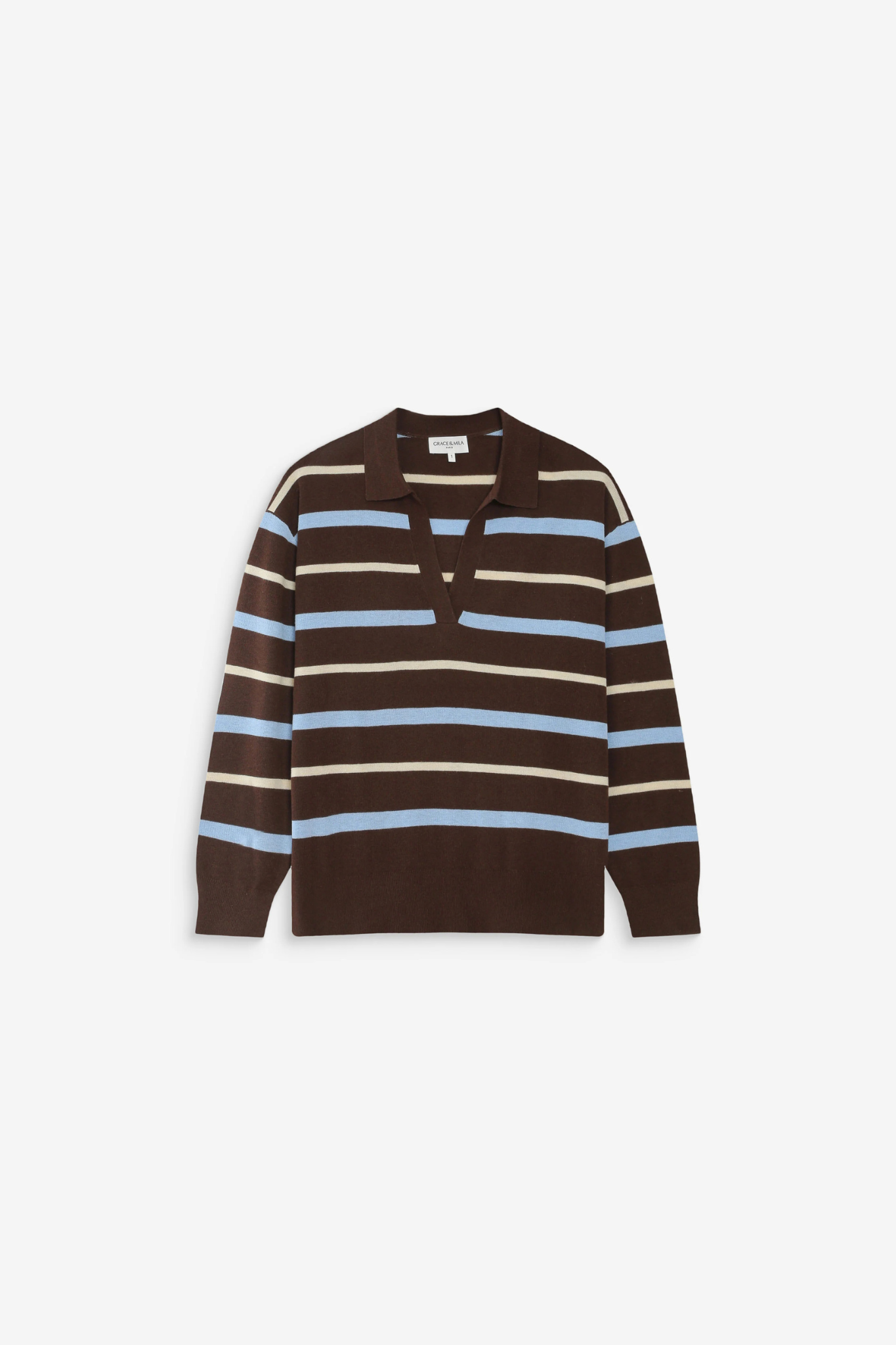 VAPORETTO SWEATER - CHOCOLAT
