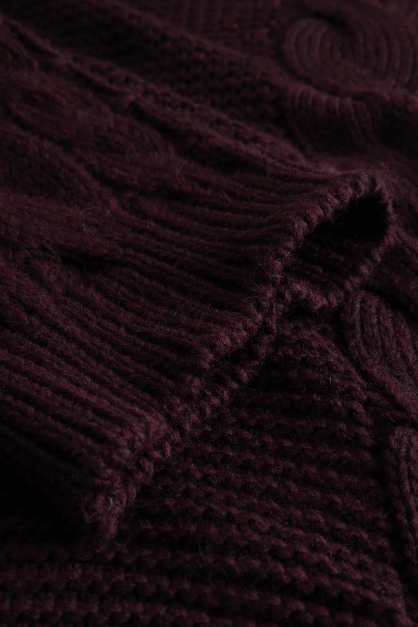 LISBETH KNIT - BORDEAUX