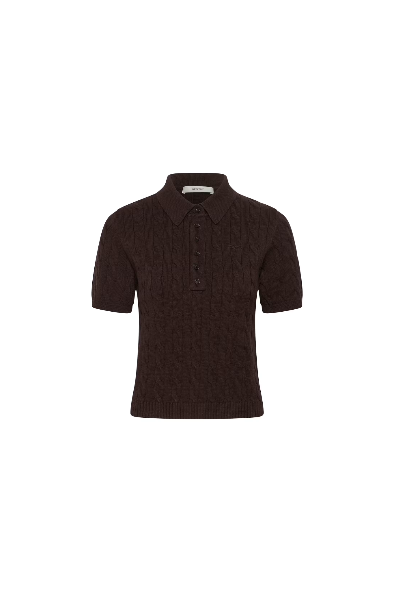 THILLA POLOSHIRT - BROWN