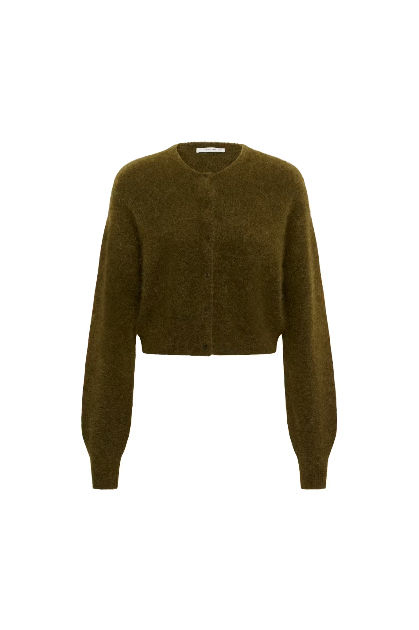 DEBBIE SHORT CARDIGAN - PLANTATION MELANGE