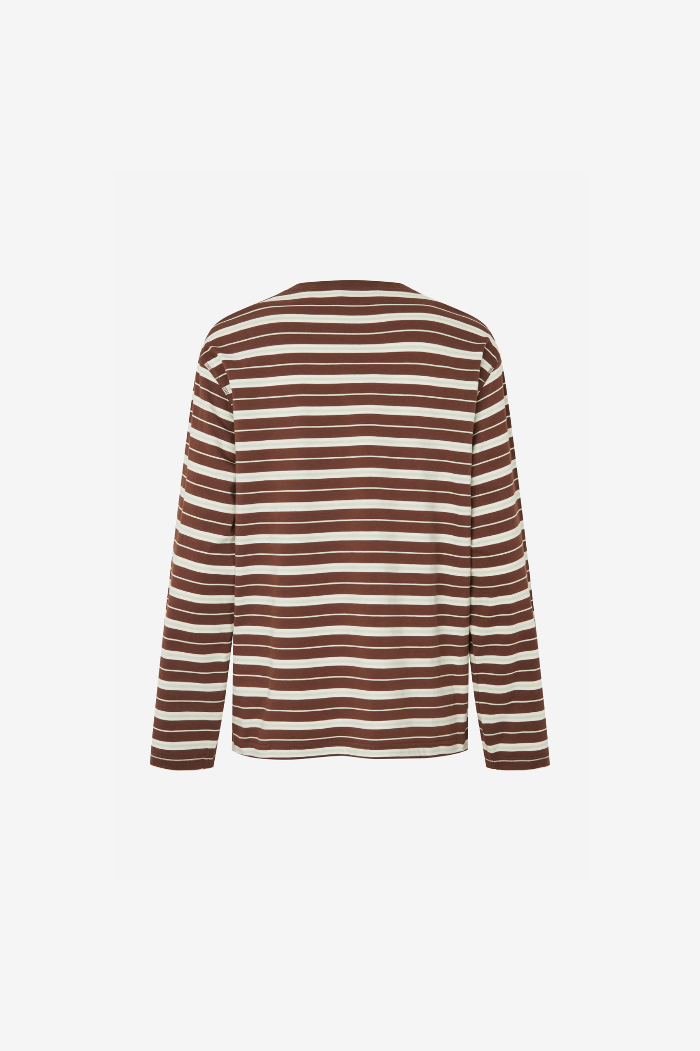 KULLA LS STRIPE T-SHIRT - PINE BOK STRIPE