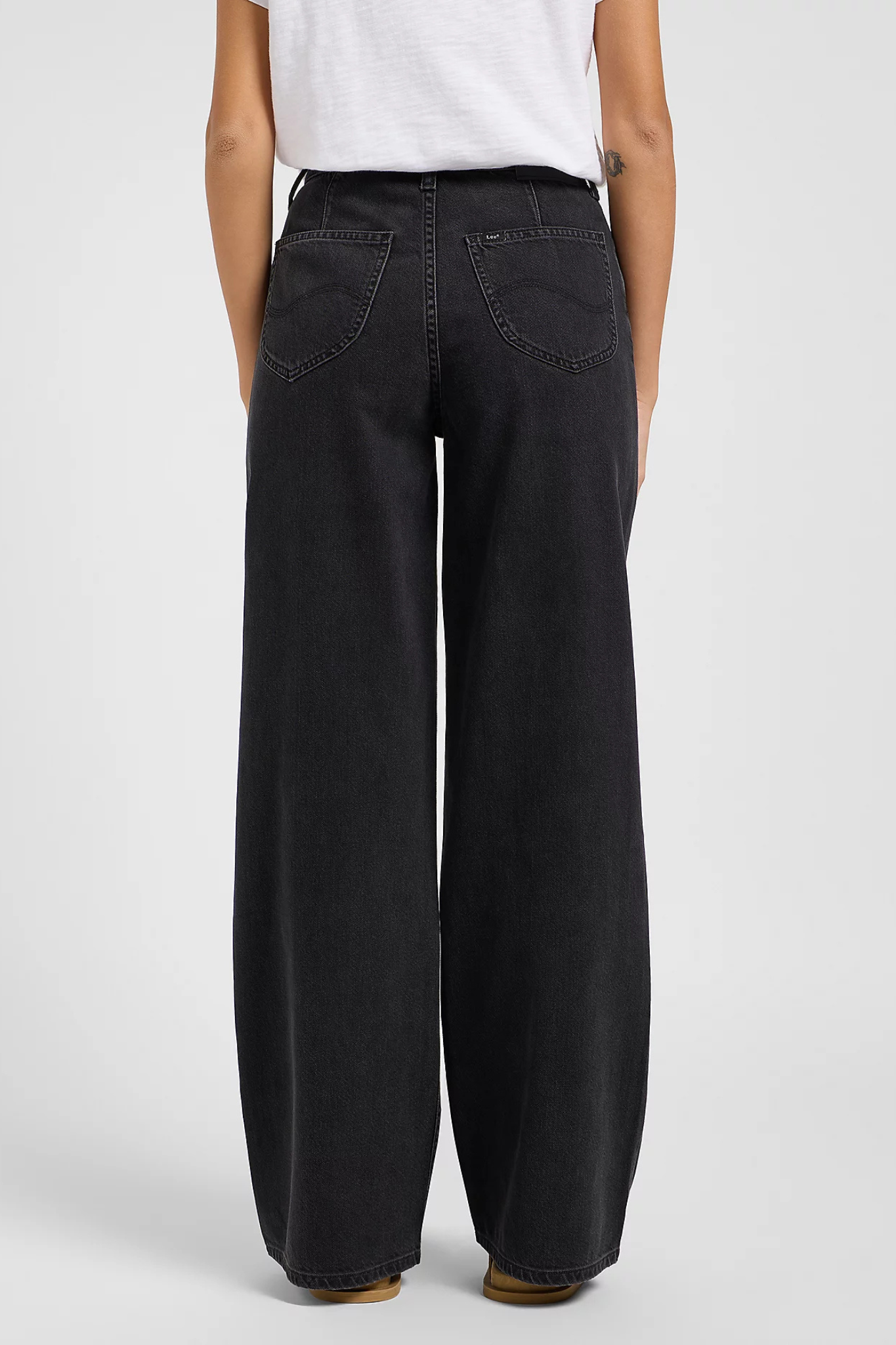 STELLA WIDE LEG JEANS - DARK MEMORY