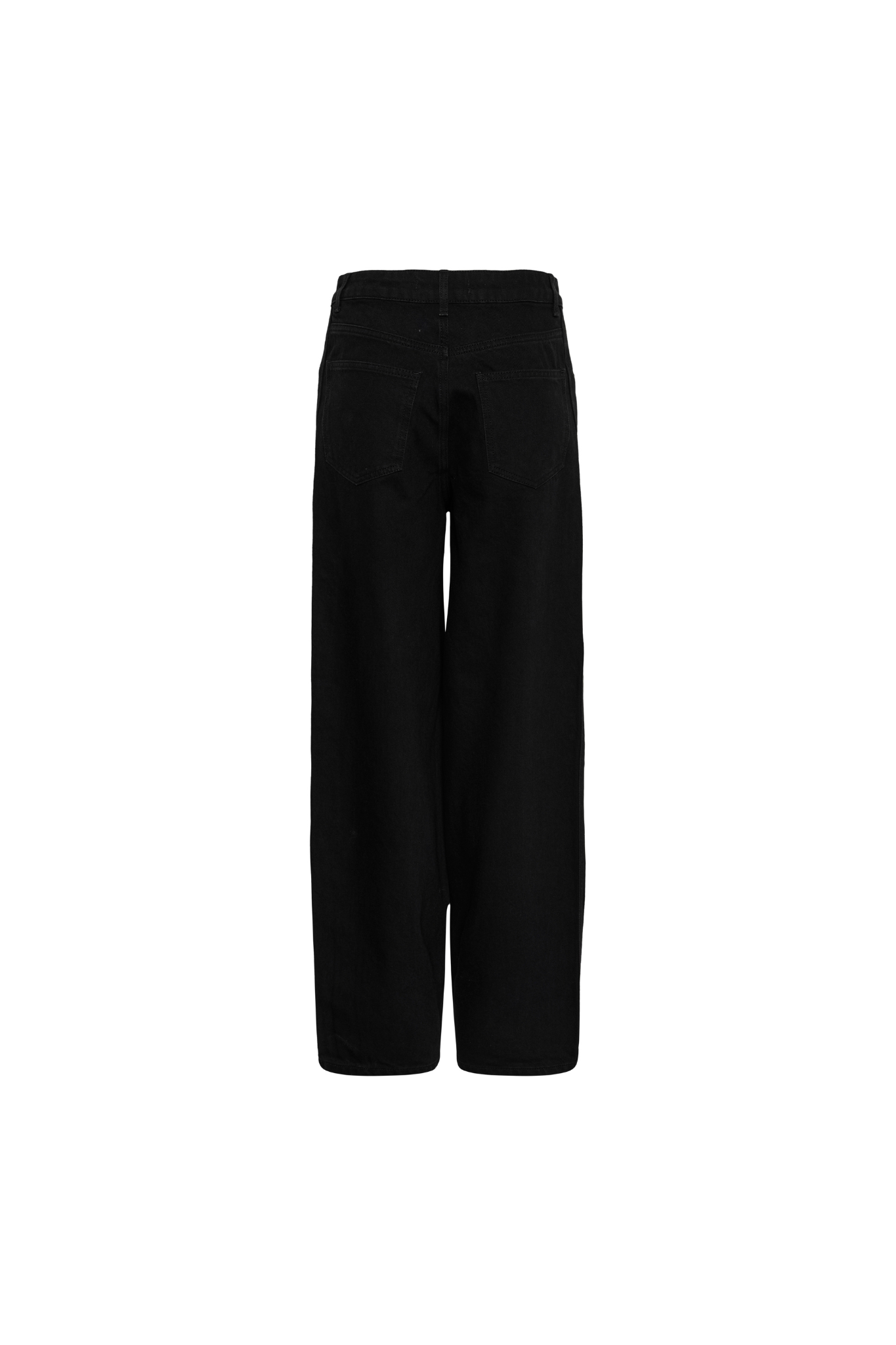 MAWI HW BALLON JEANS - BLACK WASHED