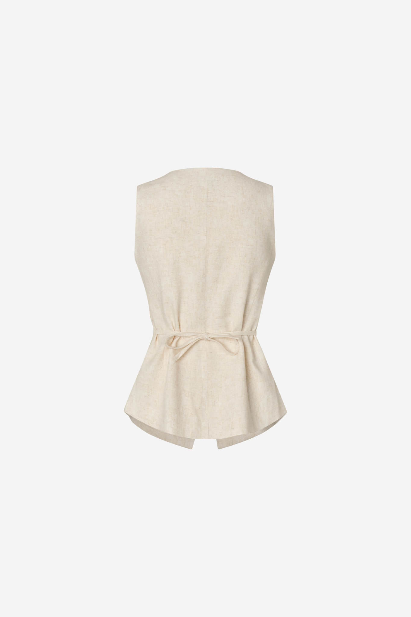 DORE V-N VEST - LIGHT SAND MEL