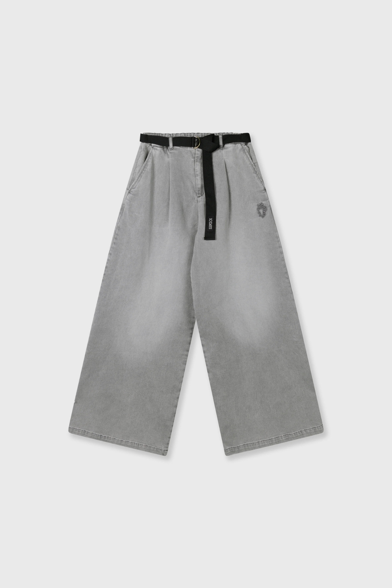 WIDE PANTS JOG - GREY WASH