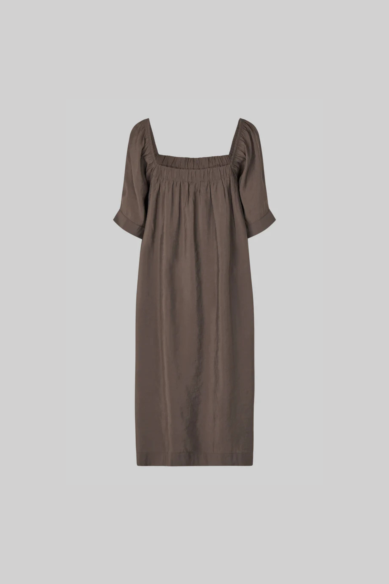 TERRA DRESS - CHOCOLATE BROWN